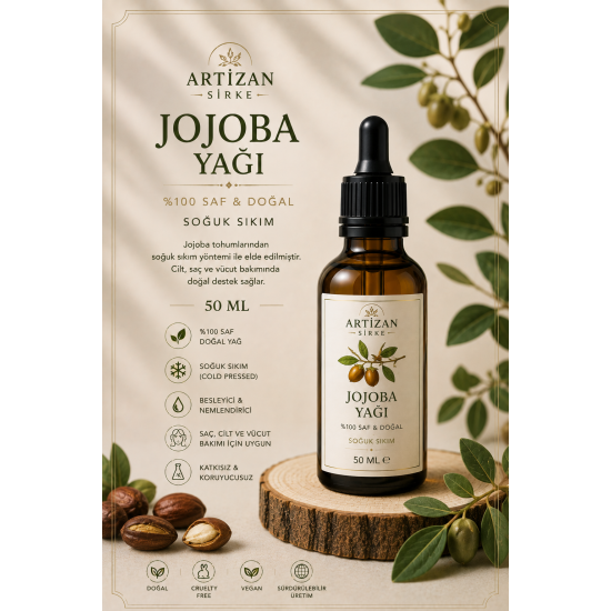 Jojoba Yağı (50 ml)