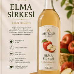 Artizan Elma sirkesi (750 ml ) 