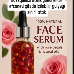 İçilebilir Gül yağı 