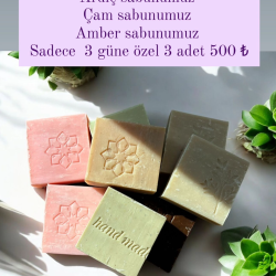 3 lü Külsuyu Sabun 