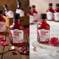 Rosa gallica gül sirkesi 250 ml 