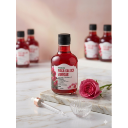 Rosa gallica gül sirkesi 250 ml 